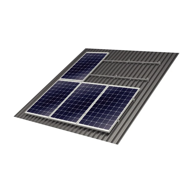 Solar panel mounting rooftop structures - On roof Trapeze Proline