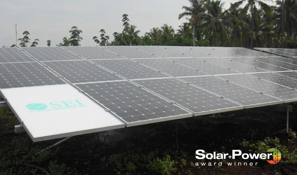 Award-winning PROINSO's solar project in Indonesia